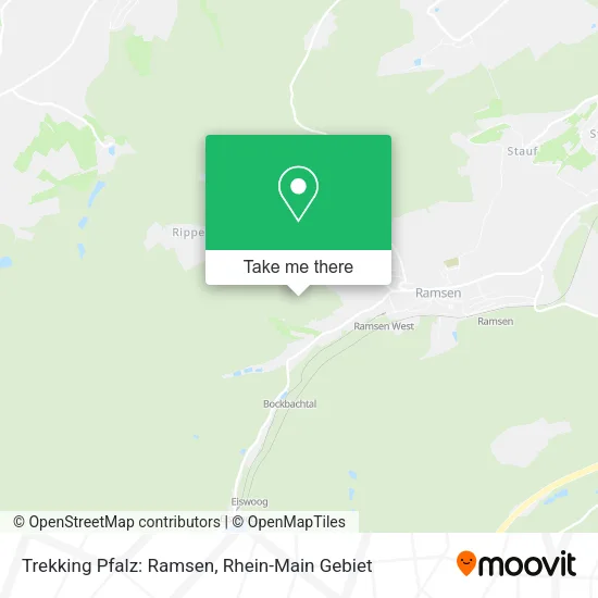 Карта Trekking Pfalz: Ramsen