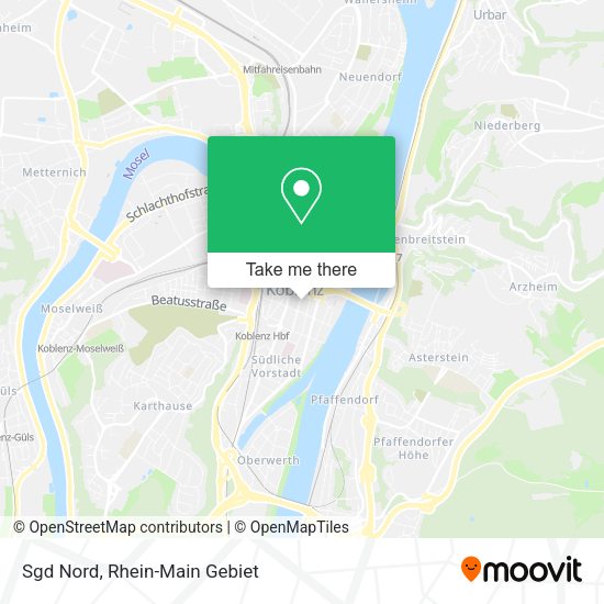 Карта Sgd Nord