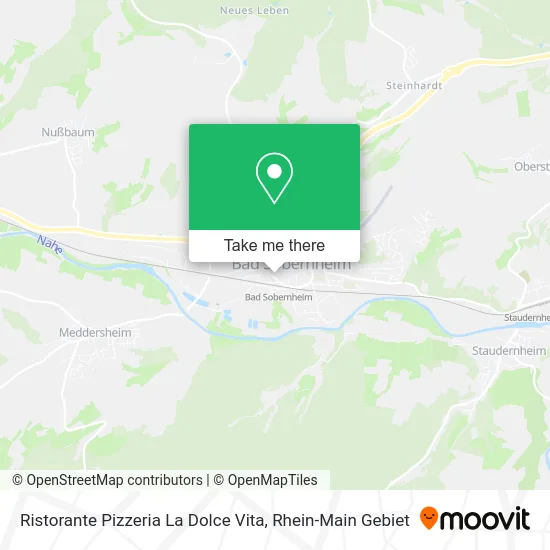 Карта Ristorante Pizzeria La Dolce Vita