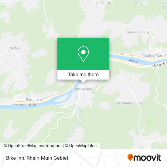 Карта Bike Inn