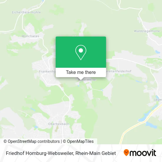 Карта Friedhof Homburg-Websweiler