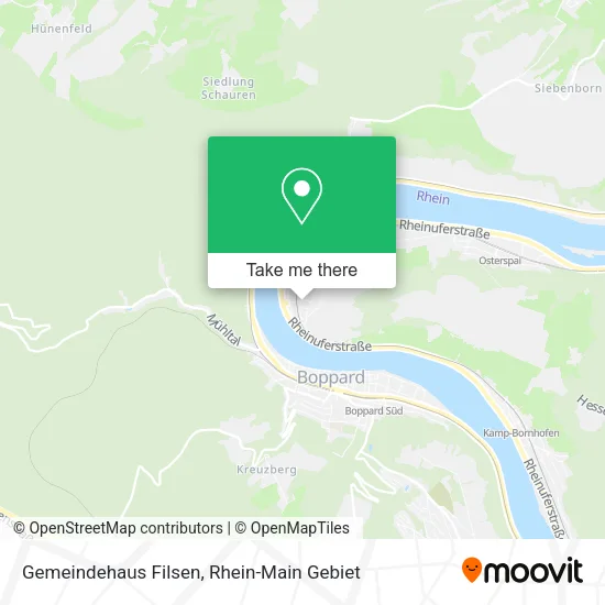 Карта Gemeindehaus Filsen