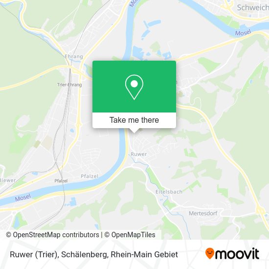 Карта Ruwer (Trier), Schälenberg