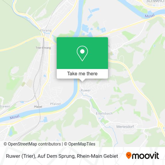 Карта Ruwer (Trier), Auf Dem Sprung