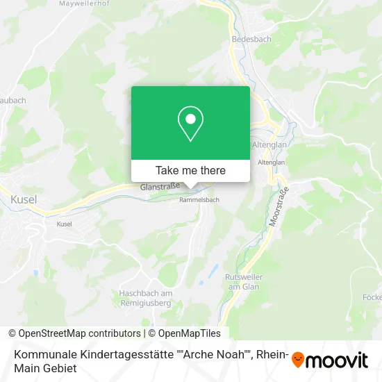 Карта Kommunale Kindertagesstätte ""Arche Noah""