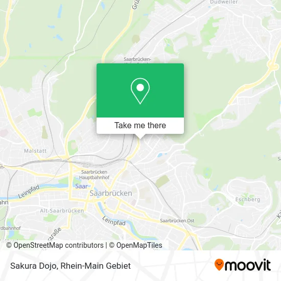Sakura Dojo map