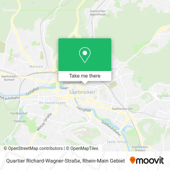 Карта Quartier Richard-Wagner-Straße