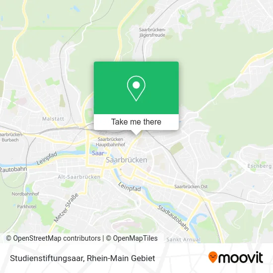 Карта Studienstiftungsaar