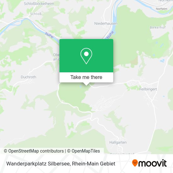 Карта Wanderparkplatz Silbersee