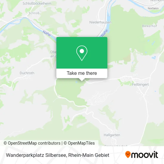 Карта Wanderparkplatz Silbersee