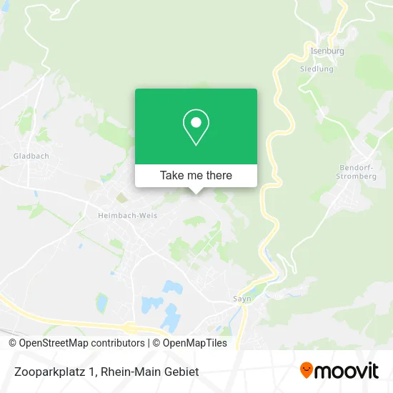 Карта Zooparkplatz 1