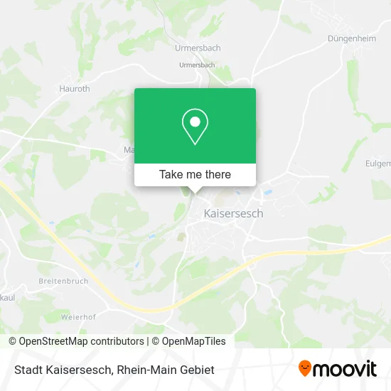 Карта Stadt Kaisersesch