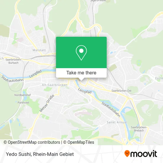 Карта Yedo Sushi