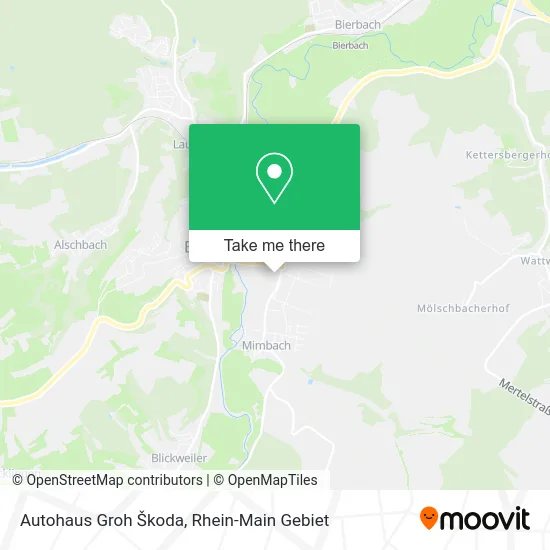 Карта Autohaus Groh Škoda