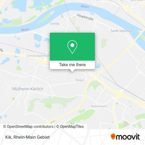 Карта Kik