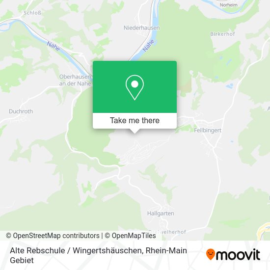 Карта Alte Rebschule / Wingertshäuschen