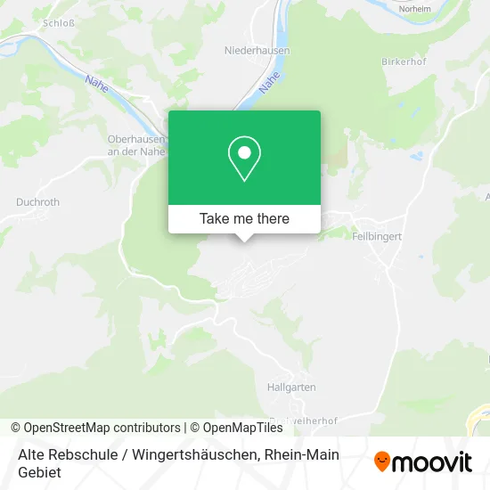 Карта Alte Rebschule / Wingertshäuschen