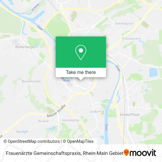 Карта Frauenärzte Gemeinschaftspraxis