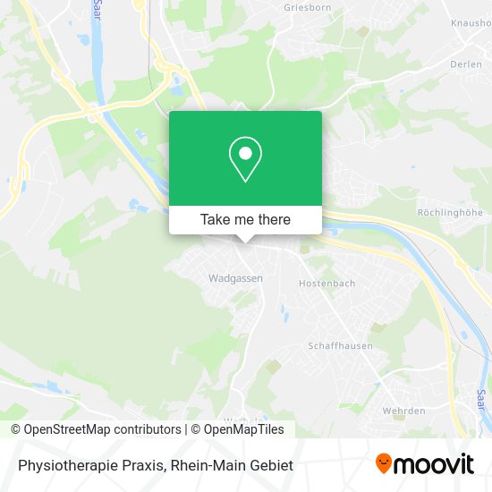 Карта Physiotherapie Praxis