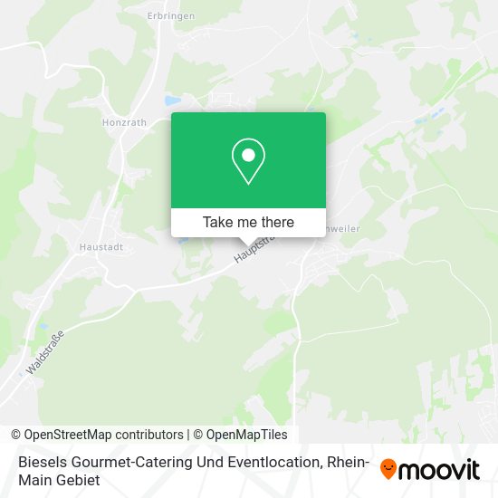 Карта Biesels Gourmet-Catering Und Eventlocation