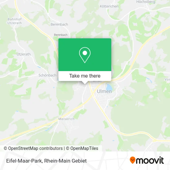Карта Eifel-Maar-Park