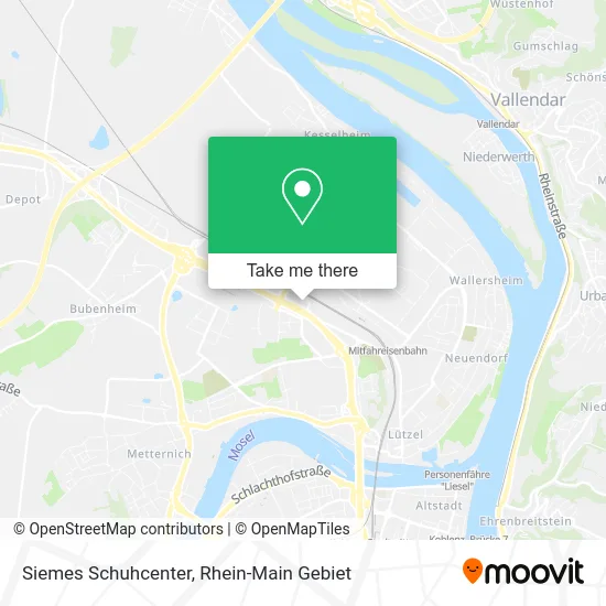 Карта Siemes Schuhcenter