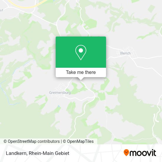 Карта Landkern
