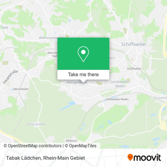 Карта Tabak Lädchen