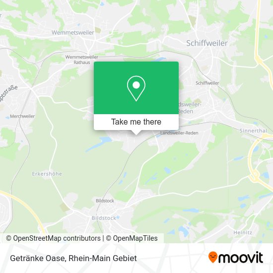 Карта Getränke Oase