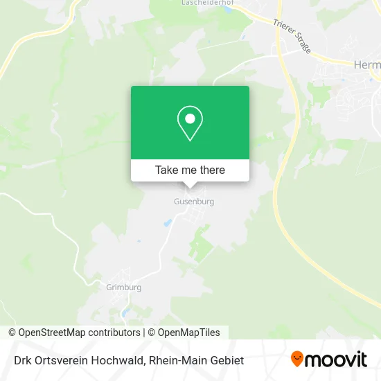 Карта Drk Ortsverein Hochwald