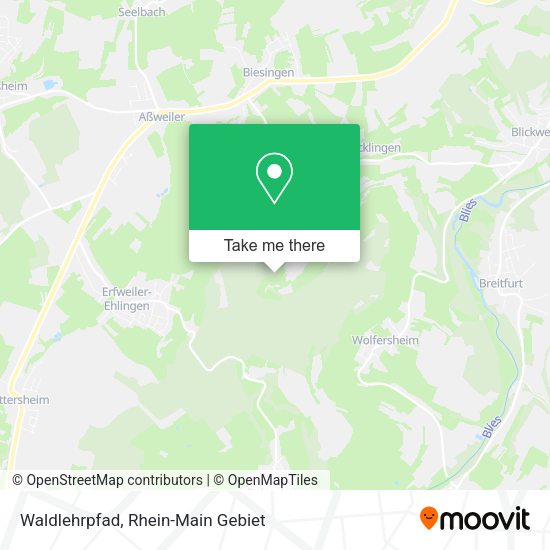 Карта Waldlehrpfad