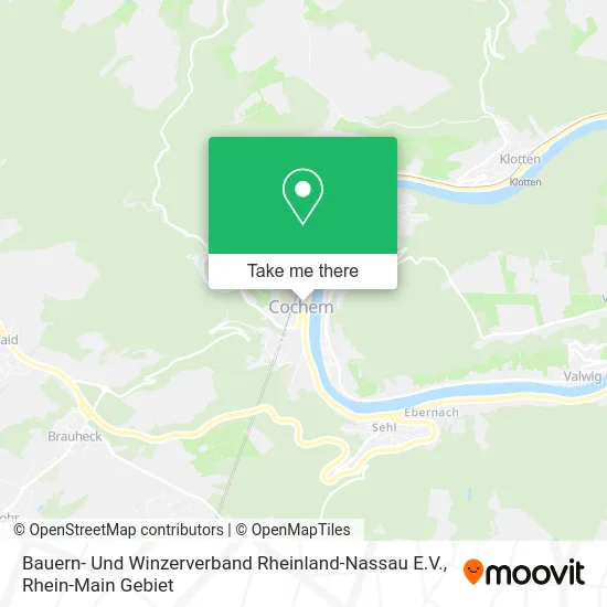 Карта Bauern- Und Winzerverband Rheinland-Nassau E.V.