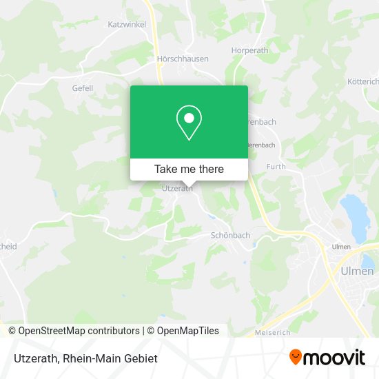 Utzerath map