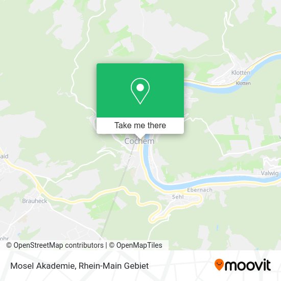 Карта Mosel Akademie