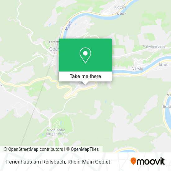 Карта Ferienhaus am Reilsbach