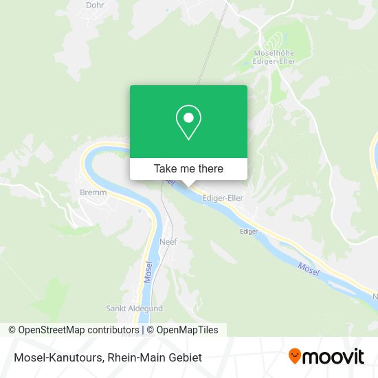 Карта Mosel-Kanutours