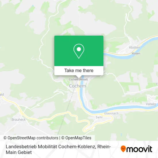 Карта Landesbetrieb Mobilität Cochem-Koblenz