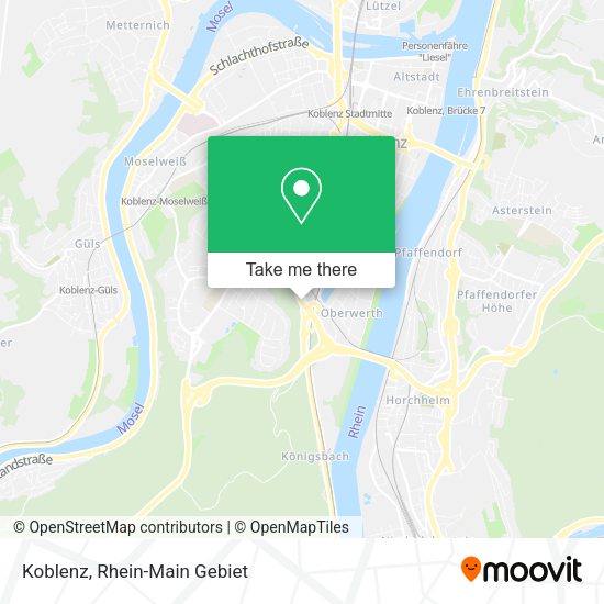 Карта Koblenz