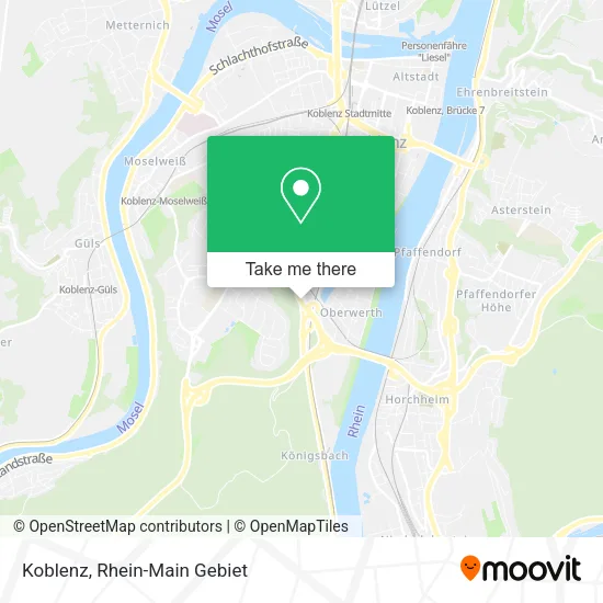 Карта Koblenz