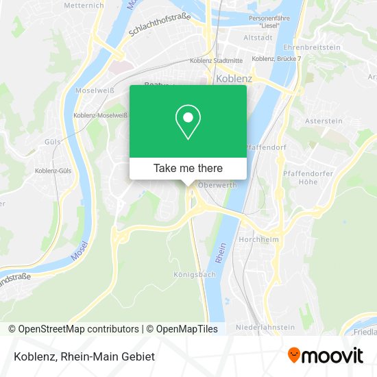 Карта Koblenz