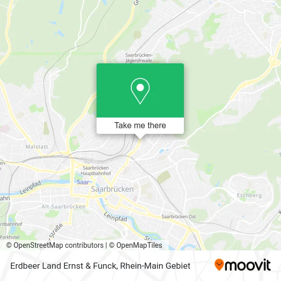 Erdbeer Land Ernst & Funck map