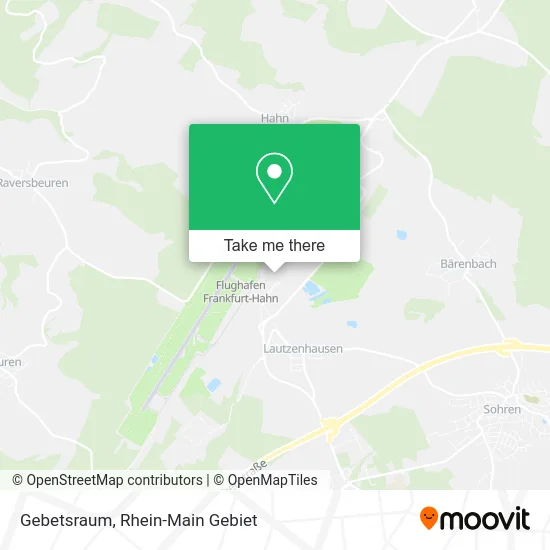 Gebetsraum map