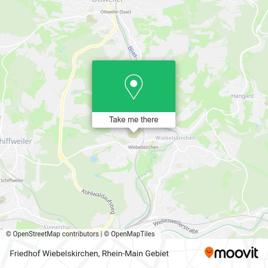 Карта Friedhof Wiebelskirchen