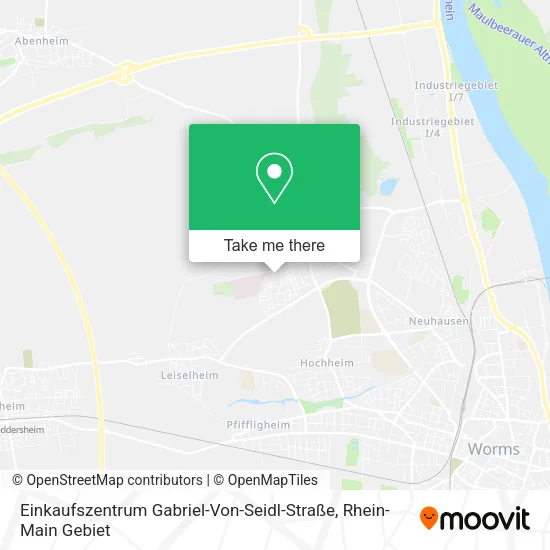Карта Einkaufszentrum Gabriel-Von-Seidl-Straße