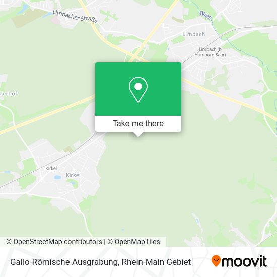 Карта Gallo-Römische Ausgrabung