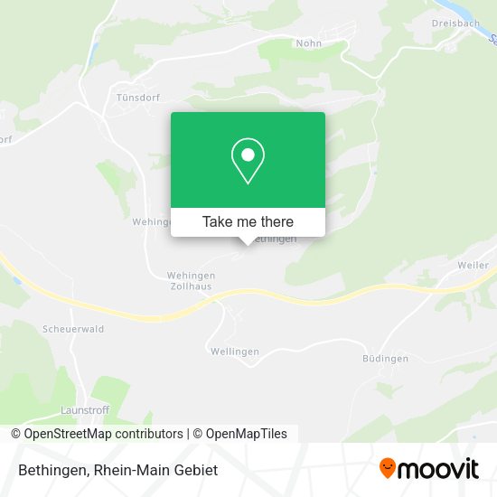 Карта Bethingen