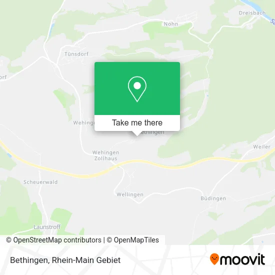 Карта Bethingen