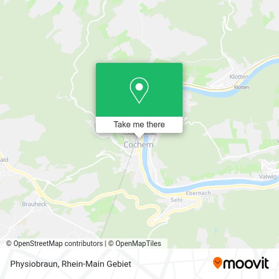 Карта Physiobraun