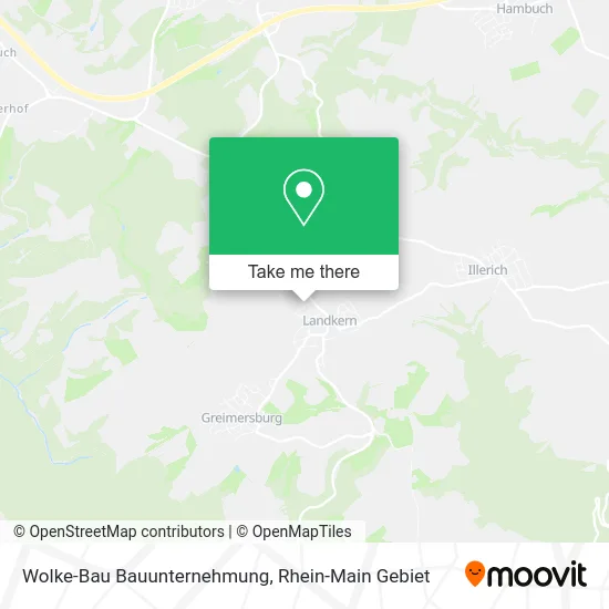 Карта Wolke-Bau Bauunternehmung