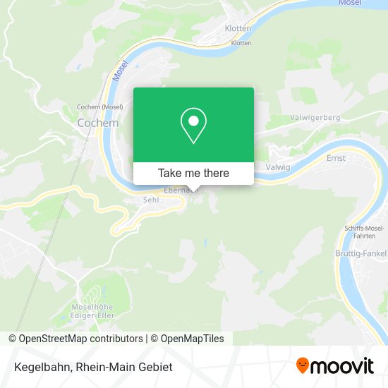 Карта Kegelbahn
